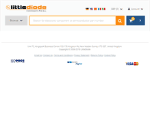 Tablet Screenshot of littlediode.com